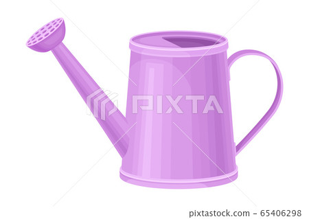Watering Can as Garden Tool for Pouring Plants Vector Illustration 65406298