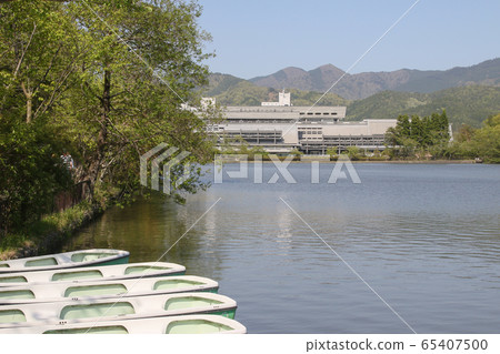 Kyoto city spring treasure pond Kyoto city spring treasure pond 65407500