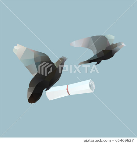 pigeons with message pigeons with message 65409627