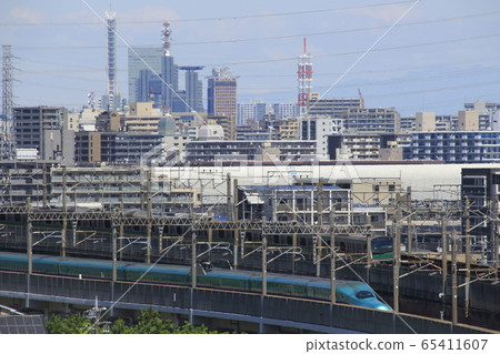 東北新幹線與穿越戶田市的西京線平行運行 65411607