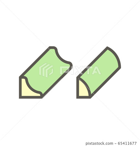 Wood floor and material vector icon design on 65411677