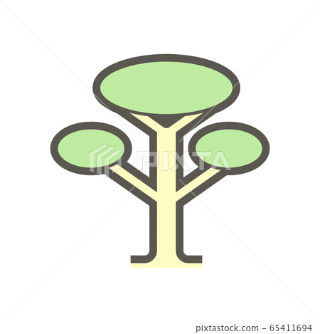 Wood material and sawmill industry vector icon-插圖素材 [65411694] - PIXTA圖庫