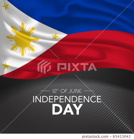 Philippines independence day greeting card, banner, vector illustration Philippines independence day greeting card, banner, vector illustration 65413041