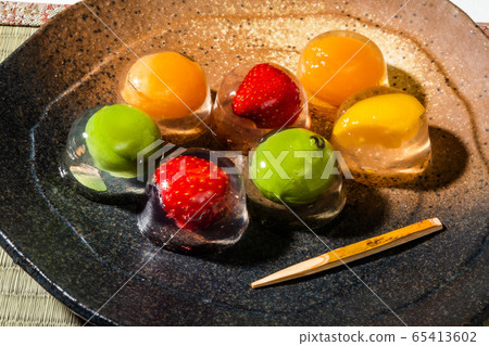 果凍果凍瓊脂果凍 65413602