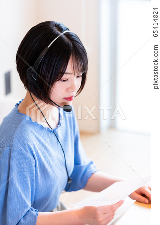 家用遠程辦公耳機 65414824