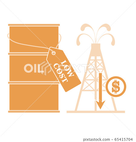 Oil Economic Crisis Drop prices falls down WTI 65415704