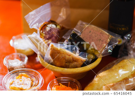 French French food takeout food delivery vacuum packed gourmet dinner backorder 65416045