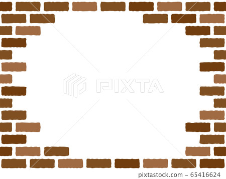 Brick Frame - Stock Illustration [65416624] - PIXTA