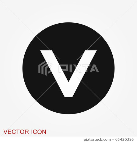 Victory vector icon. Winner symbol isolated on-插圖素材 [65420356] - PIXTA圖庫