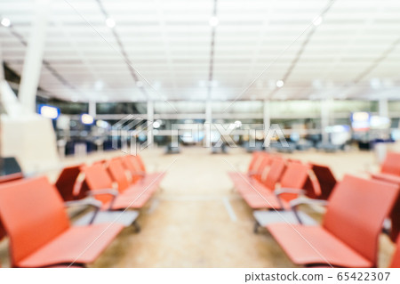 Abstract blur and defocused airport terminal interior Abstract blur and defocused airport terminal interior 65422307