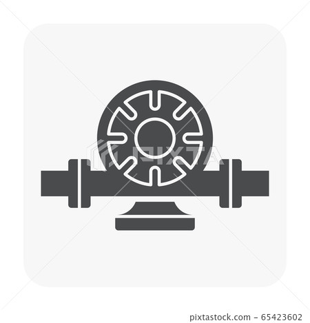 water pump icon 65423602