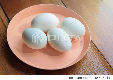 Salted duck egg on the tabel 65426914