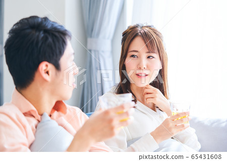 A young couple A young couple 65431608