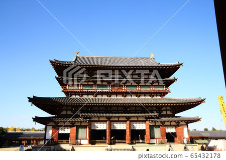 Yakushiji Temple, Kondo, Hosso Buddhist temple, World Heritage, Yakushiji Temple, Kondo, Hosso Buddhist temple, World Heritage, 65432178