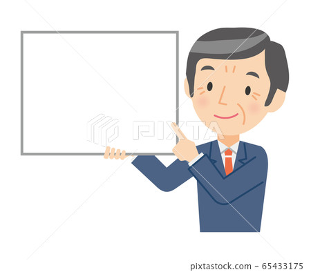 與董事會的高級商人 65433175