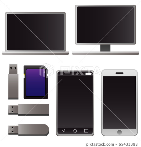 PC / smartphone / USB / SD card set 65433388