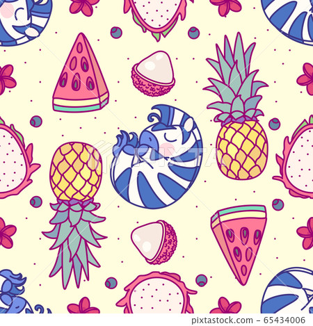 vector cute seamless pattern art vector cute seamless pattern art 65434006