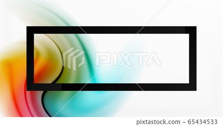 Abstract background, fluid mixing gradient liquid style colors composition. Vector Illustration For Wallpaper, Banner, Background, Card, Book Illustration, landing page 65434533