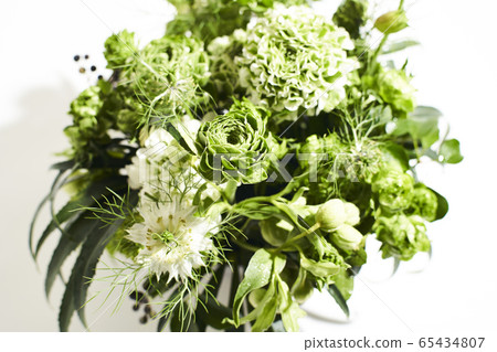 綠色鮮花 綠色鮮花 65434807