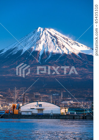 <靜岡縣>富士山/塔古拉港口在清晨 65435310