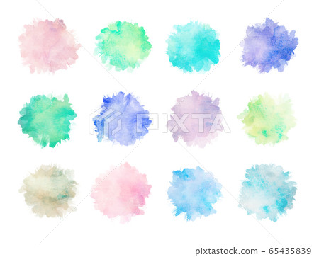 水彩筆劃裝飾套 65435839