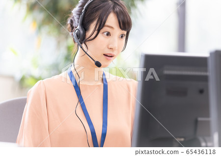 女人商務耳機 女人商務耳機 65436118