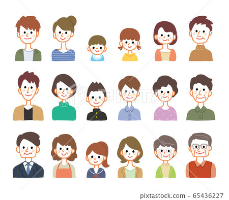 Various people set 65436227