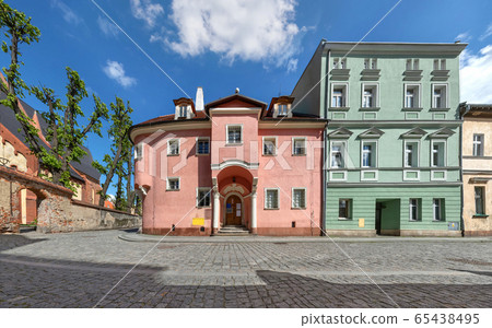 The oldest preserved residential building in Zabkowice Slaskie, Poland 65438495