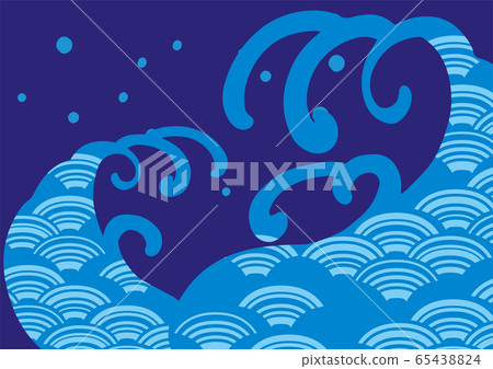 Sea image wave pattern 65438824