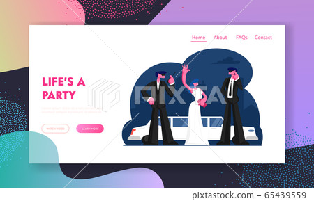 Gala Show Website Landing Page. Young Woman Celebrity Waving Hand near Limousine. Girl with Guardians on Red Carpet Award Ceremony. Luxury Lifestyle Web Page Banner. Cartoon Flat Vector Illustration Gala Show Website Landing Page. Young Woman Celebrity Waving Hand near Limousine. Girl with Guardians on Red Carpet Award Ceremony. Luxury Lifestyle Web Page Banner. Cartoon Flat Vector Illustration 65439559