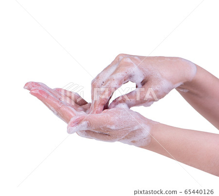Wash hand teaching anti-quarantine walk-away fertilizer wash hand soap corona virus 65440126