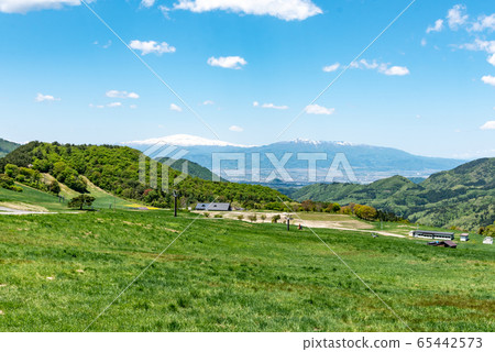 加桑和葉山（攝於天童高原） 65442573