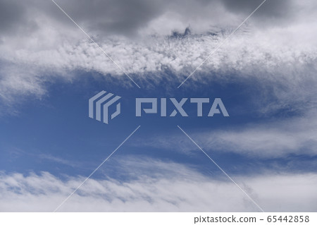 Cloud landscape in Japan · blue sky and clouds Cloud landscape in Japan · blue sky and clouds 65442858