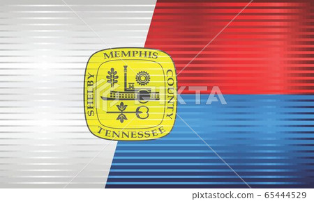 Shiny Grunge flag of the Memphis Shiny Grunge flag of the Memphis 65444529