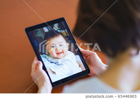 新生活方式在線返校視頻聊天家庭交流日本電暈 新生活方式在線返校視頻聊天家庭交流日本電暈 65446903