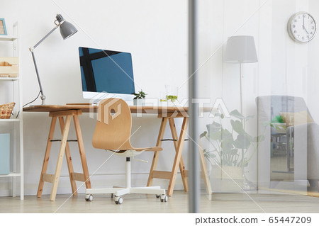 Workplace in the living room 65447209