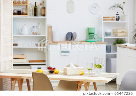 Domestic kitchen with table Domestic kitchen with table 65447226