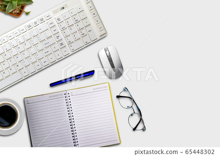 Office desk notebook pen with accessories and Office desk notebook pen with accessories and 65448302