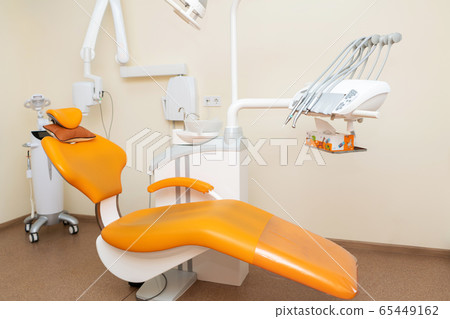 Interior stylish modern dentist office in orange Interior stylish modern dentist office in orange 65449162