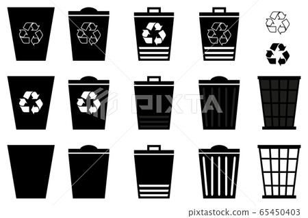 Waste bins - set, 65450403