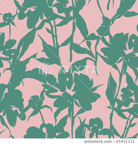 Vector floral seamless pattern. Vector floral seamless pattern. 65451111