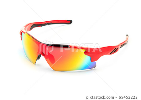 Modern stylish red sports bike sun glasses Modern stylish red sports bike sun glasses 65452222