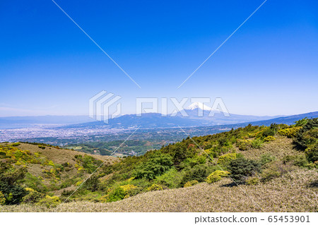 （靜岡縣）從伊豆天際線眺望的富士山 65453901