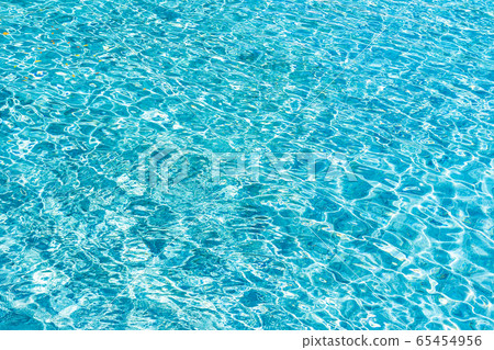 Abstract and surface pool water reflect with sun light background 65454956
