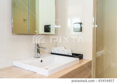 Water faucet Sink decoration in bathroom 65454957