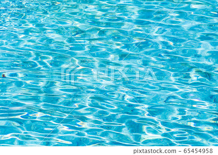 Abstract and surface pool water reflect with sun light background 65454958
