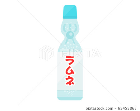 Illustration of Ramune soda 65455865