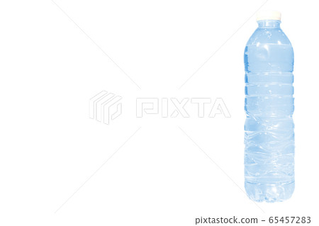 bright water in plastic bottle isolated on white background . empty copy space for place advertising texts . Fresh drinking water concept. bright water in plastic bottle isolated on white background . empty copy space for place advertising texts . Fresh drinking water concept. 65457283
