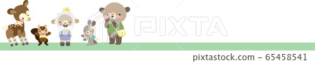 Forest animals _ line 65458541