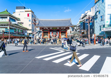 [東京]淺草寺雷門 65460678